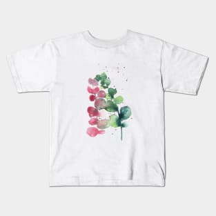Modern leaf art, Abstract plant illustration3 Kids T-Shirt